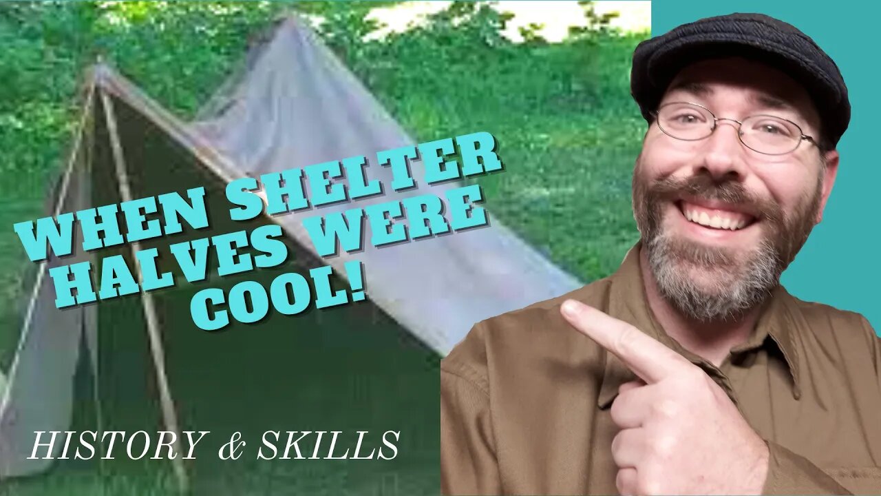 Unusual but PRACTICAL Shelter Half for camping and Bushcraft: Great White Fleet and WWI