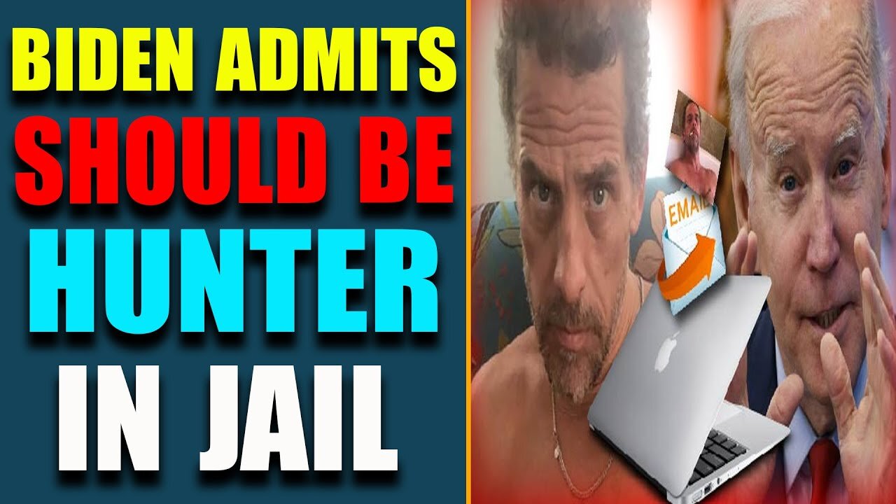 U.S. LATEST POLITICAL NEWS: BIDEN ADMITS HUNTER SHOULD BE IN JAIL! UPDATE AS OF MARCH 24, 2023