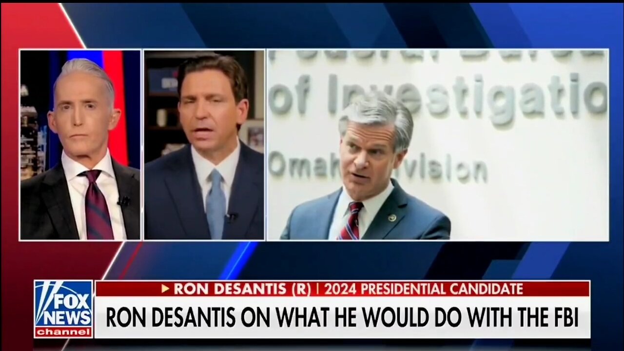 Ron DeSantis: FBI Director Would Be Gone My 1st Day As President