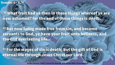 Romans 6 - The Wages of Sin