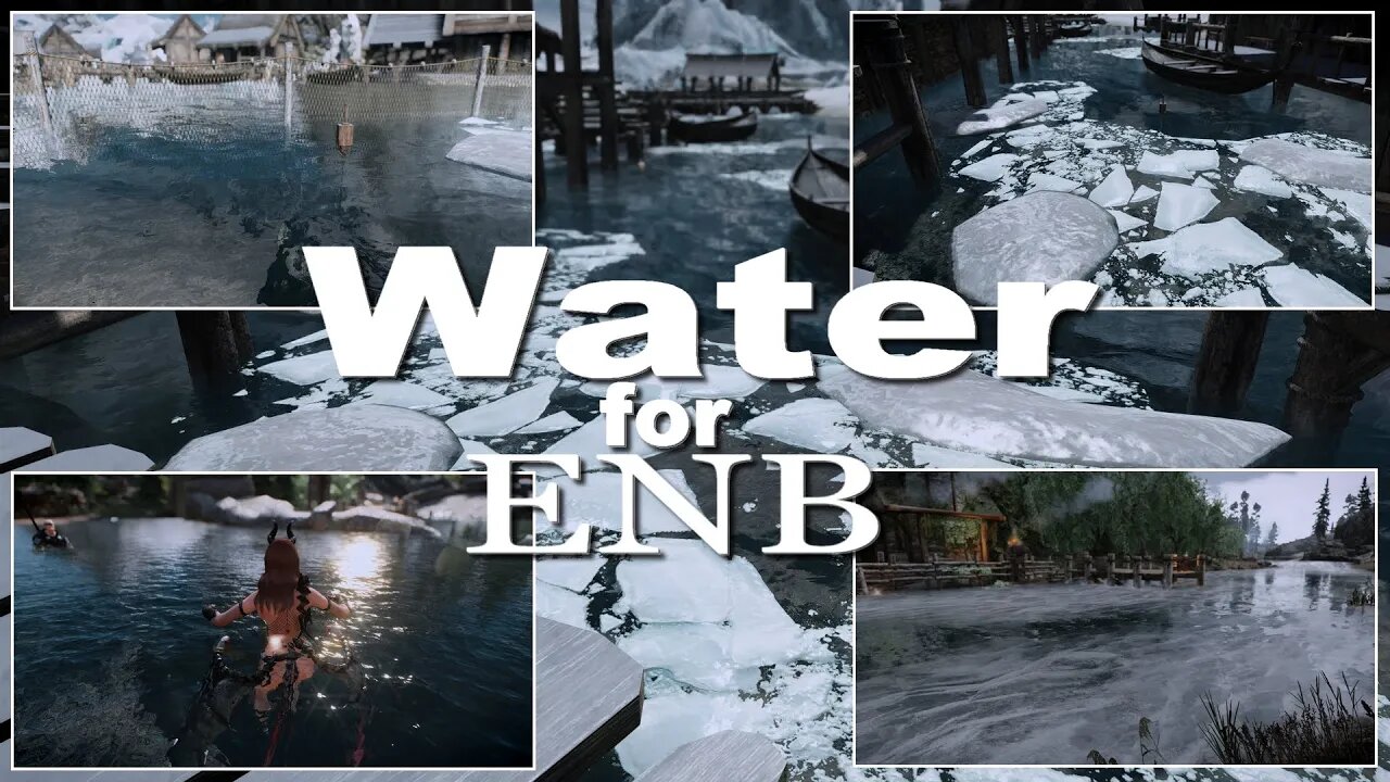 Skyrim SE Water for ENB