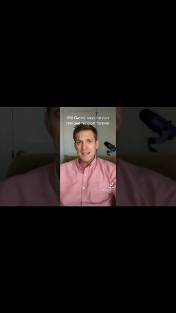 Bill Gates says he can remove religion forever!