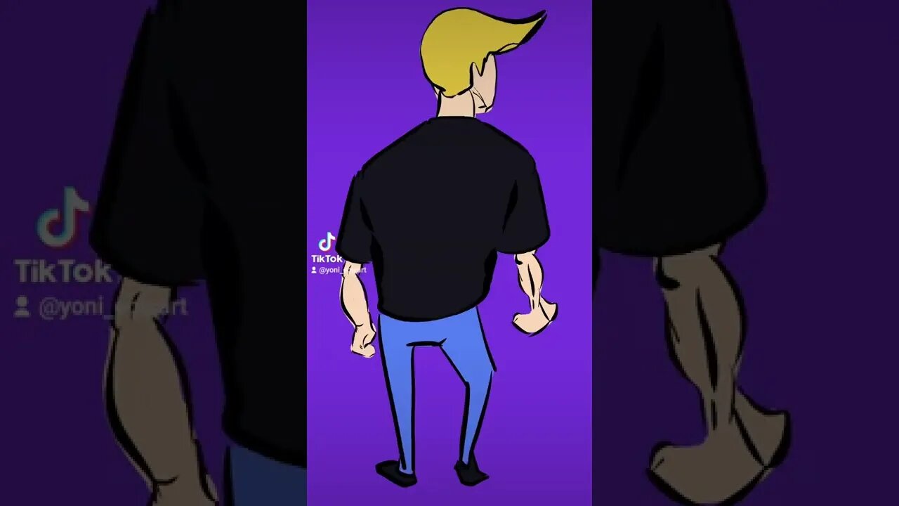 Johnny Bravo Enjoys Dancing