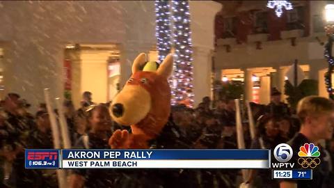 Akron Pep Rally