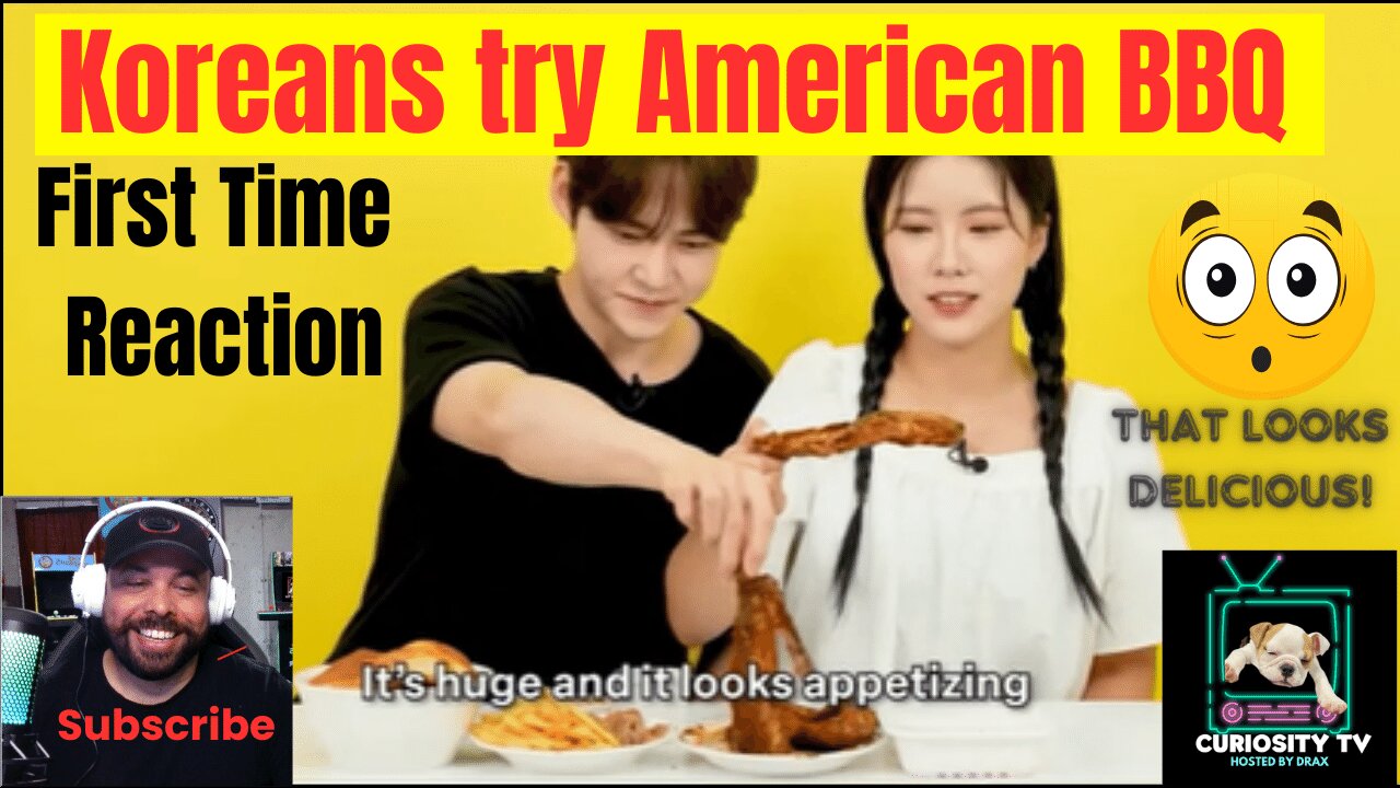 Koreans Try American BBQ For The First Time! – First time reaction #Reaction #BBQ # USA # Korea #FUN