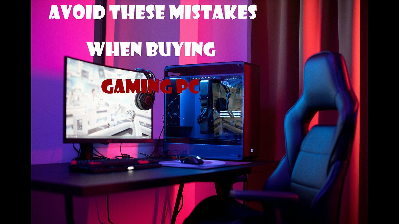 AVOID THESE MISTAKES WHEN BUYING GAMING PC!!!