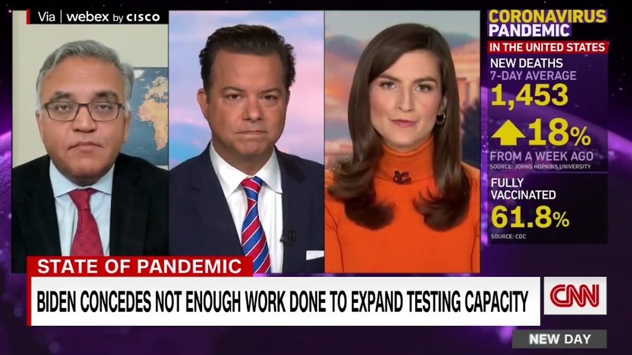 CNN Doctor Can't Believe Biden Dropped The Ball On COVID Testing