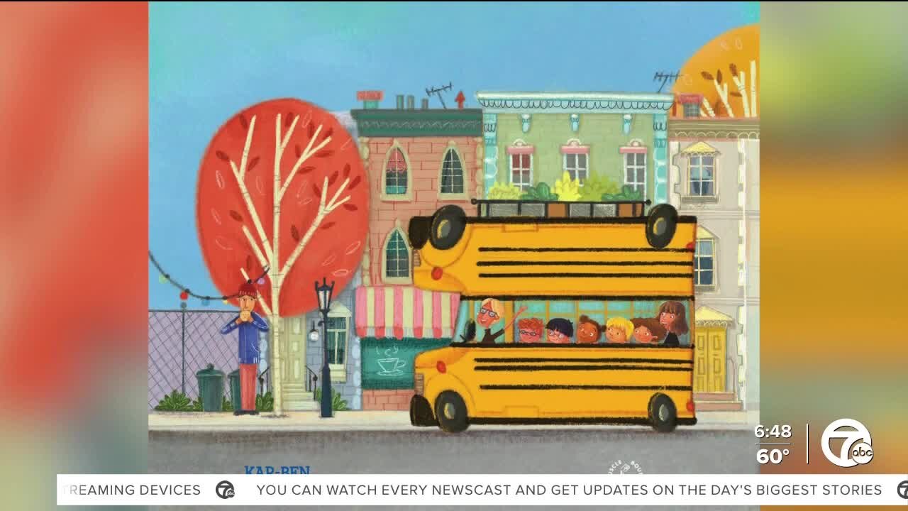 Topsy Turvy Bus inspires Book for Kids