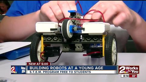 Building robots at a young age