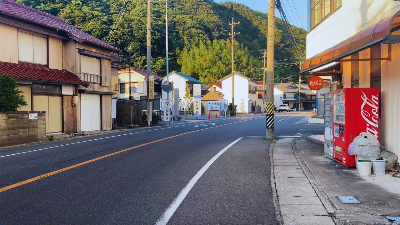 4K Walk Around Toyohama - Rural Japanese Fishing Village