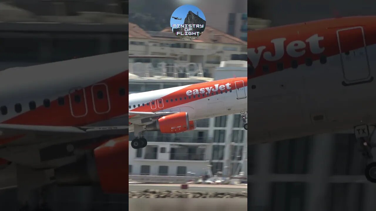 easyJet Departs Gibraltar