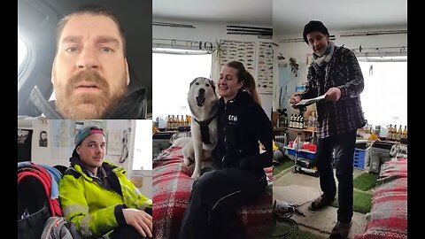 Lutmark besöker Hallstavik 2023 Feb 20