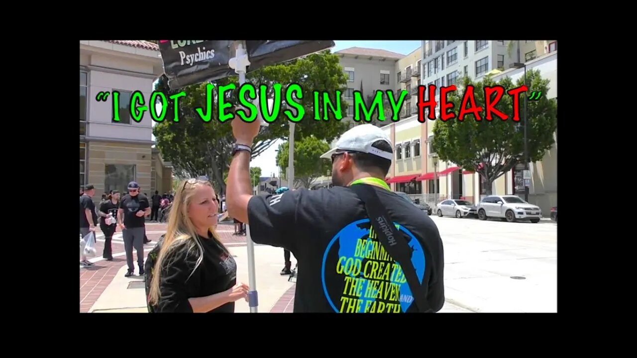 "I love Jesus and I am here because of the ART of the event, not the gore or satanism"