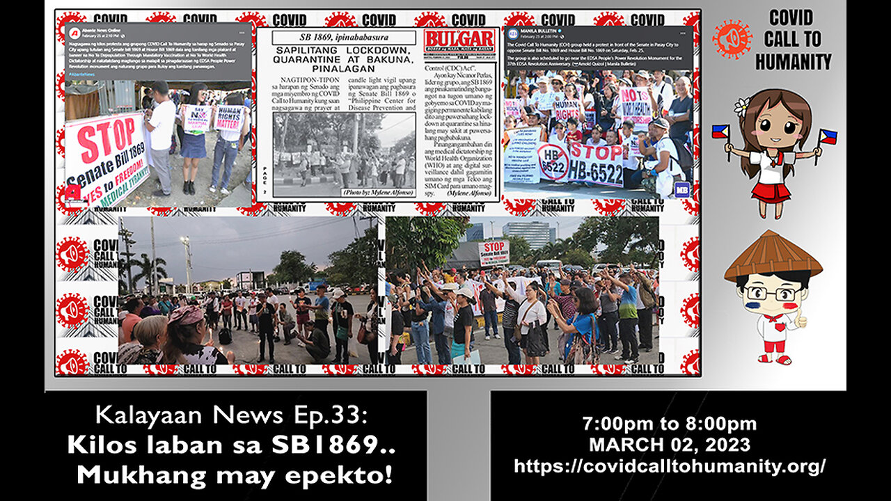 Kalayaan News Ep.33: Kilos laban sa SB1869.. Mukhang may epekto!
