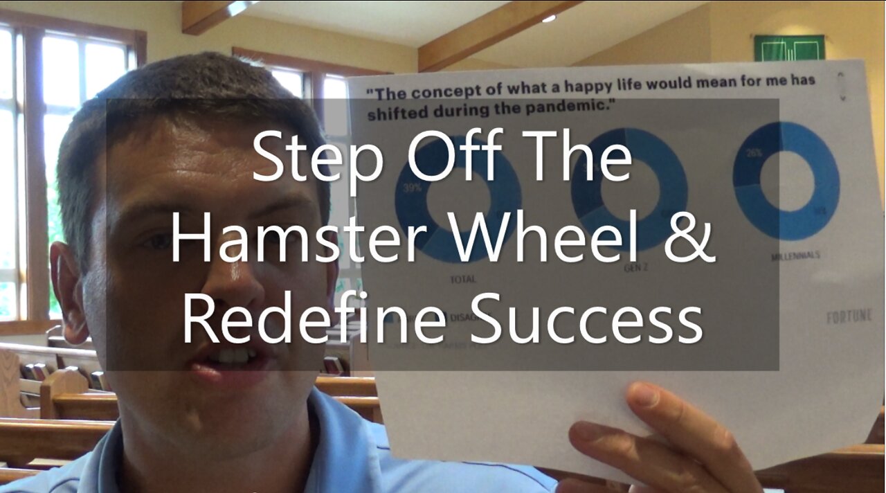 Step Off The Hamster Wheel & Redefine Success