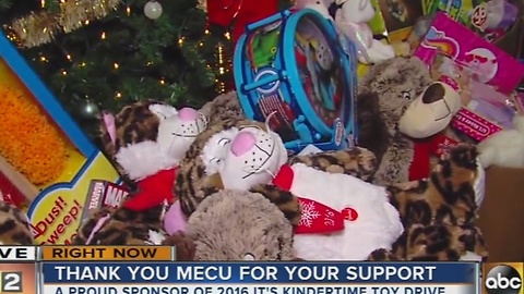 ABC2 News It's Kindertime Toy Drive is in its 18th year