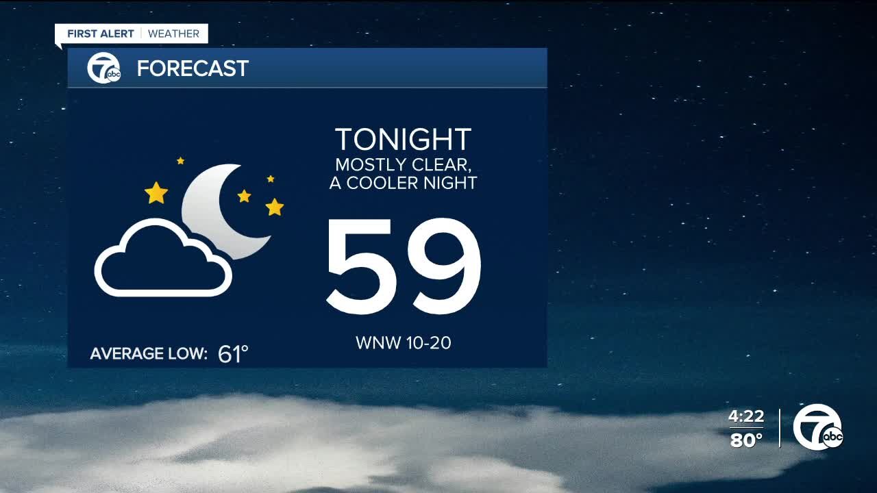 Much quieter and nicer tonight