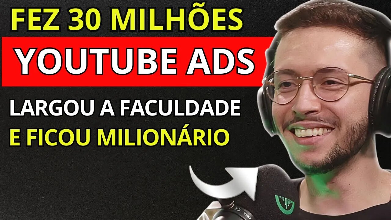 FICOU MILIONÁRIO COM YOUTUBE SEM APARECER - como começar no marketing digital como afiliado