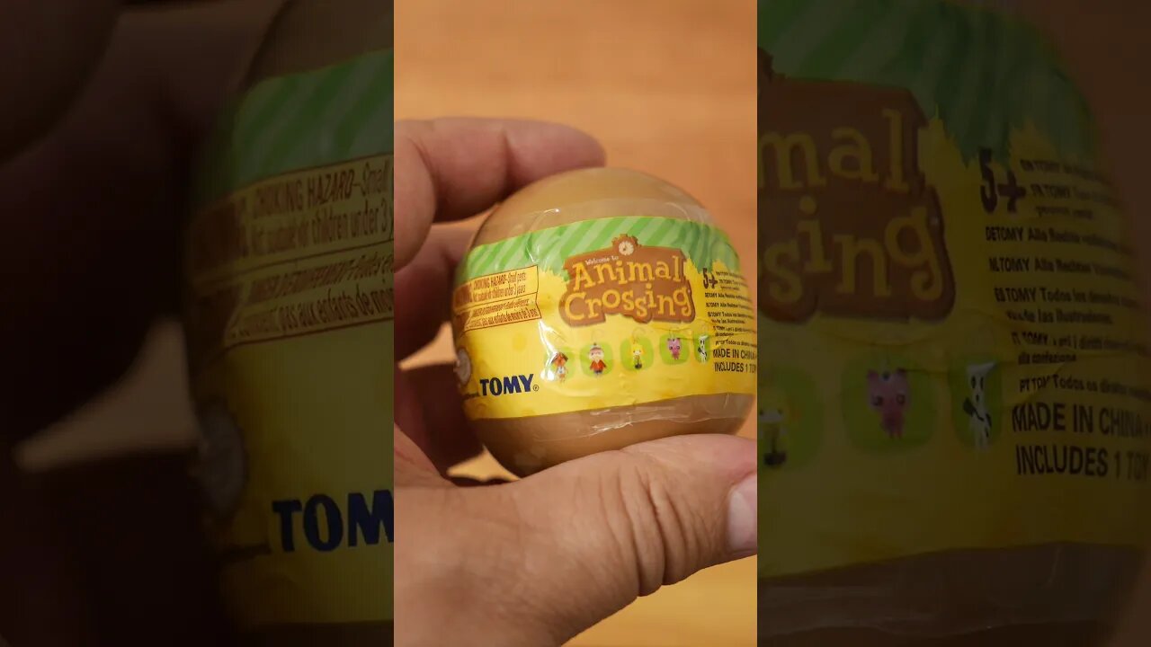 Unboxing a TOMY Animal Crossing Key Chain! #SHORTS