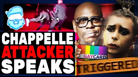 The Media Is LYING About Man Who Went After Dave Chappelle! Turns Out He Is A Woke Leftist!