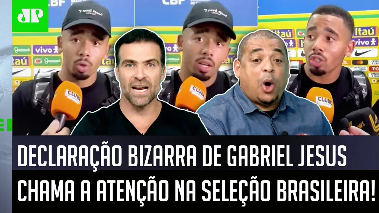 "Cara, o Gabriel Jesus FALOU que GOL NÃO É O FORTE DELE! Isso foi..." Entrevista na Seleção VIRALIZA