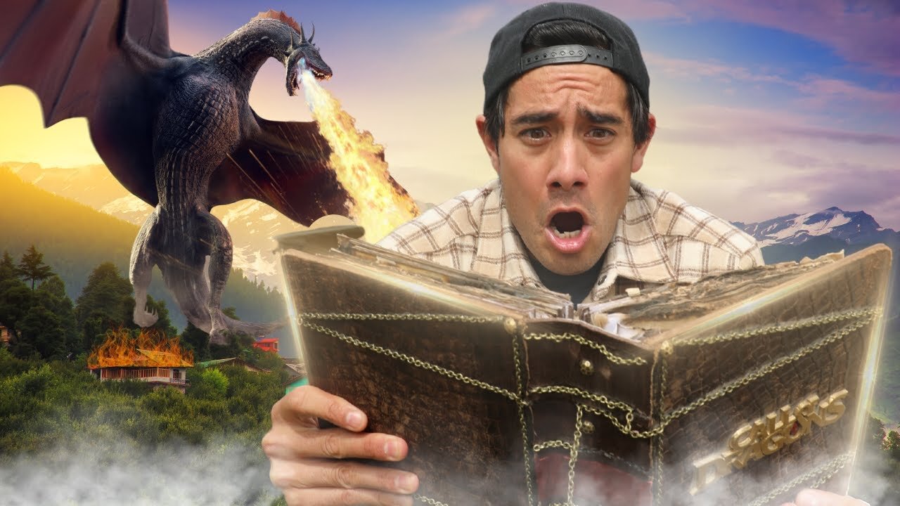 I Barely Survived a Dragon 2024 #zachking #usashorts@ZachKing @MrBeast @cristiano