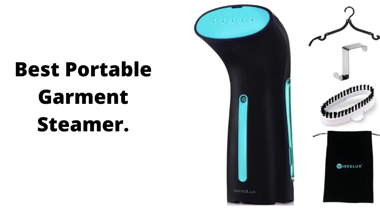 Best Portable Garment Steamer, Portable Iron #youtube #best