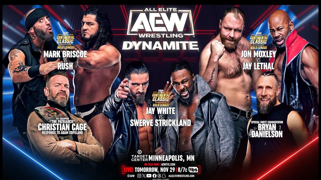 AEW Dynamite Nov 29th Watch Party/Review (with Guests)