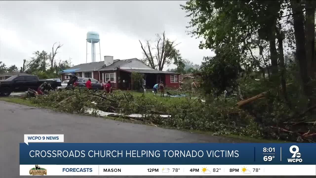 Crossroads Church helping Goshen after tornado devastates township