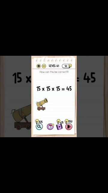 Brain Test Tricky Puzzles Level 61 How can this be correct?!