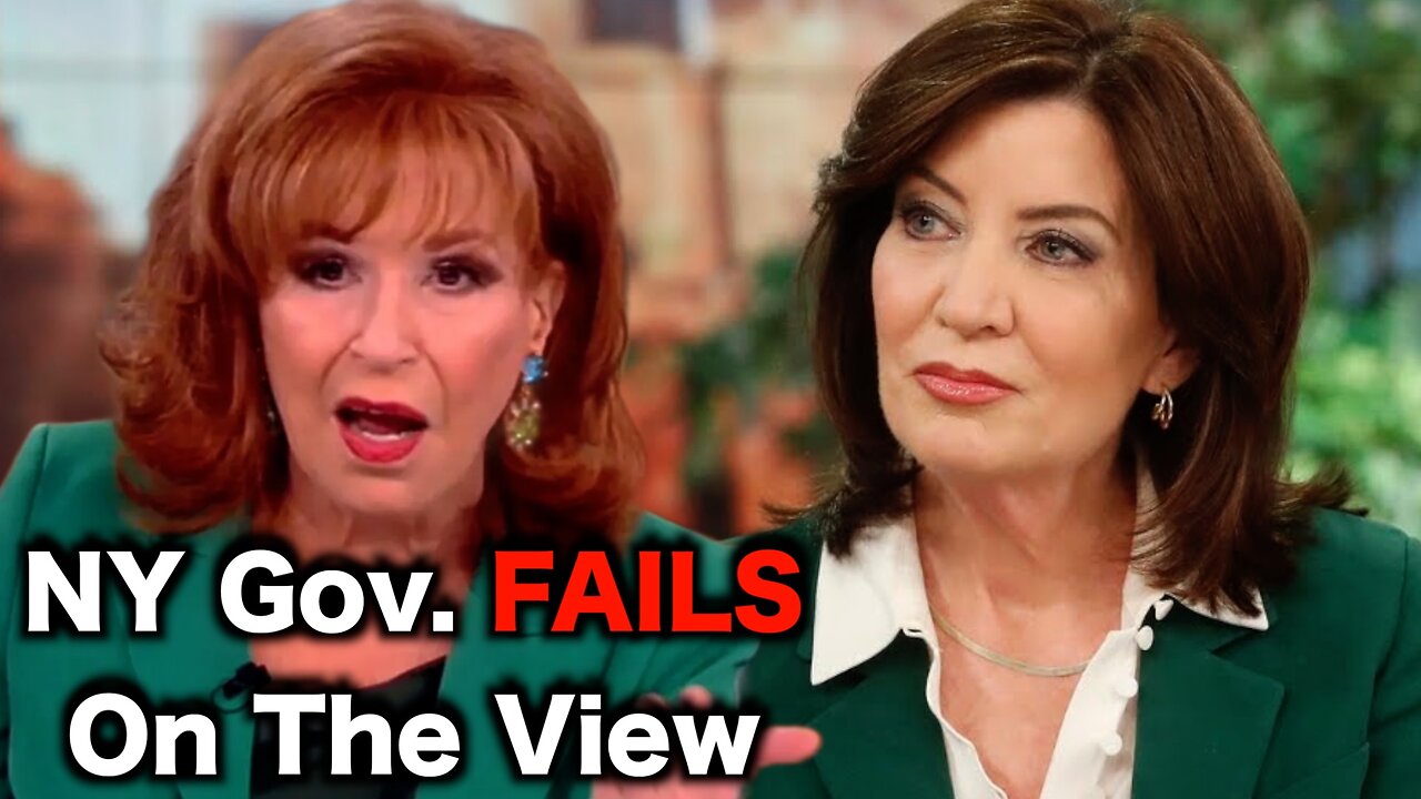 Kathy Hochul DESTROYED By View Hosts