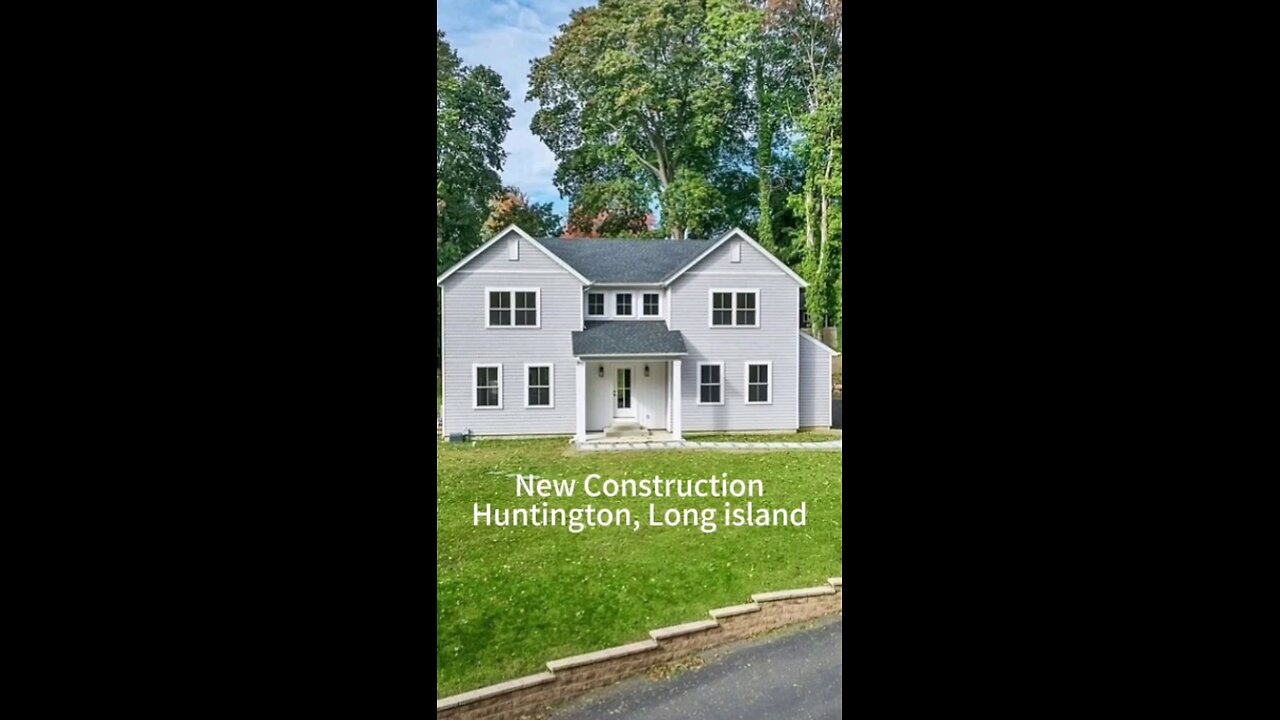 New Construction 📍Huntington, Long island 🛌4 Bed 🛁2.5 Bath 🌳.51 Acre 🚘2 Car Garage