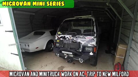 MircroVan and Minitruck with some diner food reviews, AC recharging, shopping