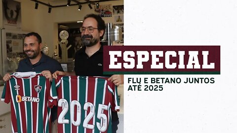 FLUMINENSE RENOVA PATROCÍNIO MASTER COM A BETANO ATÉ 2025