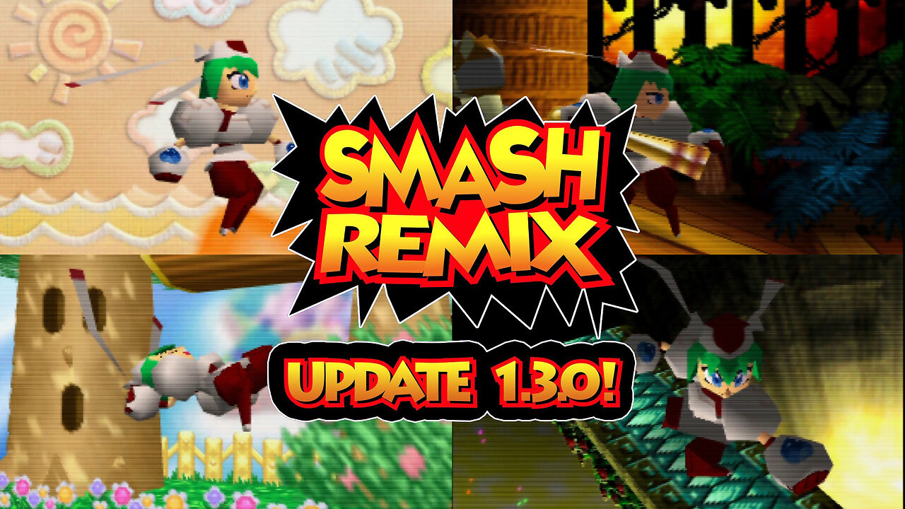 Smash Remix 1.3 - 1P Game - Marina