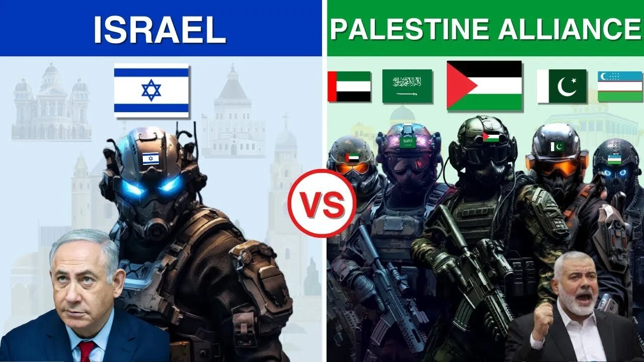 Israel vs Palestine Army Comparison | Military Power Comparison | Data For You