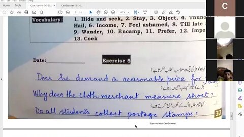 Class 7th English B Present Indefinite Tense 02 07 2020