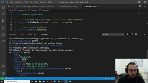 Curso Laravel Grátis - 2021 - Aprenda PHP - Controllers e Relacionamento Um para Vários