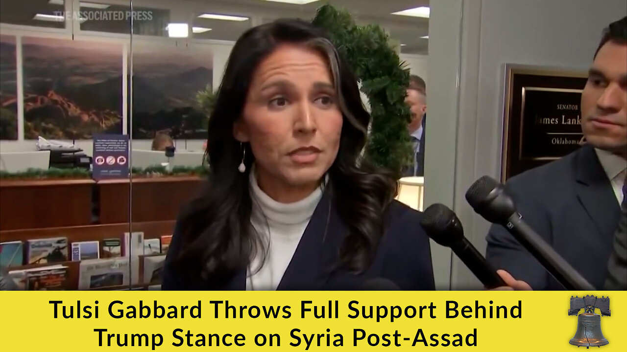 Tulsi Gabbard Throws Full Support Behind Trump Stance on Syria Post-Assad