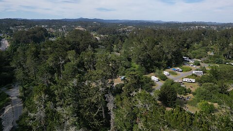 New Brighton State Beach Campground Flyover