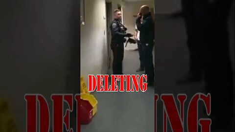 Police admit to committing a crime in writing!