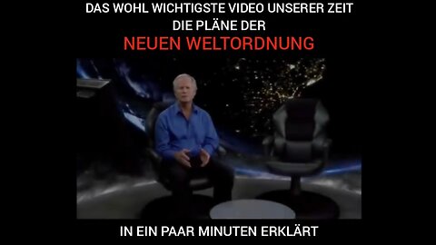 Die Pläne der neuen Weltordnung