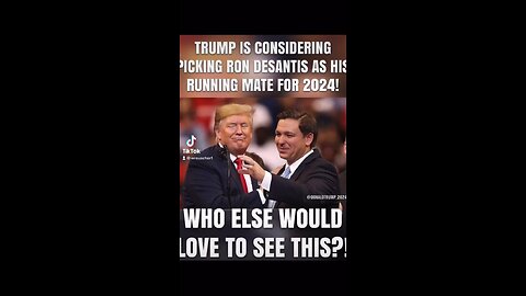 Trump & Desantis VP 2024