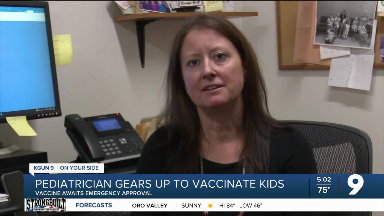 Tucson pediatric office gears up to administer COVID-19 vaccine to kids