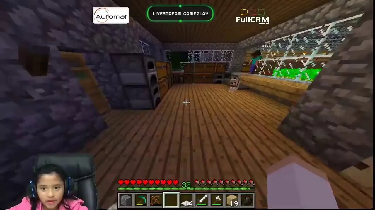 Live de Minecraft Malu Nunes er #Pai_Eoroper EP15