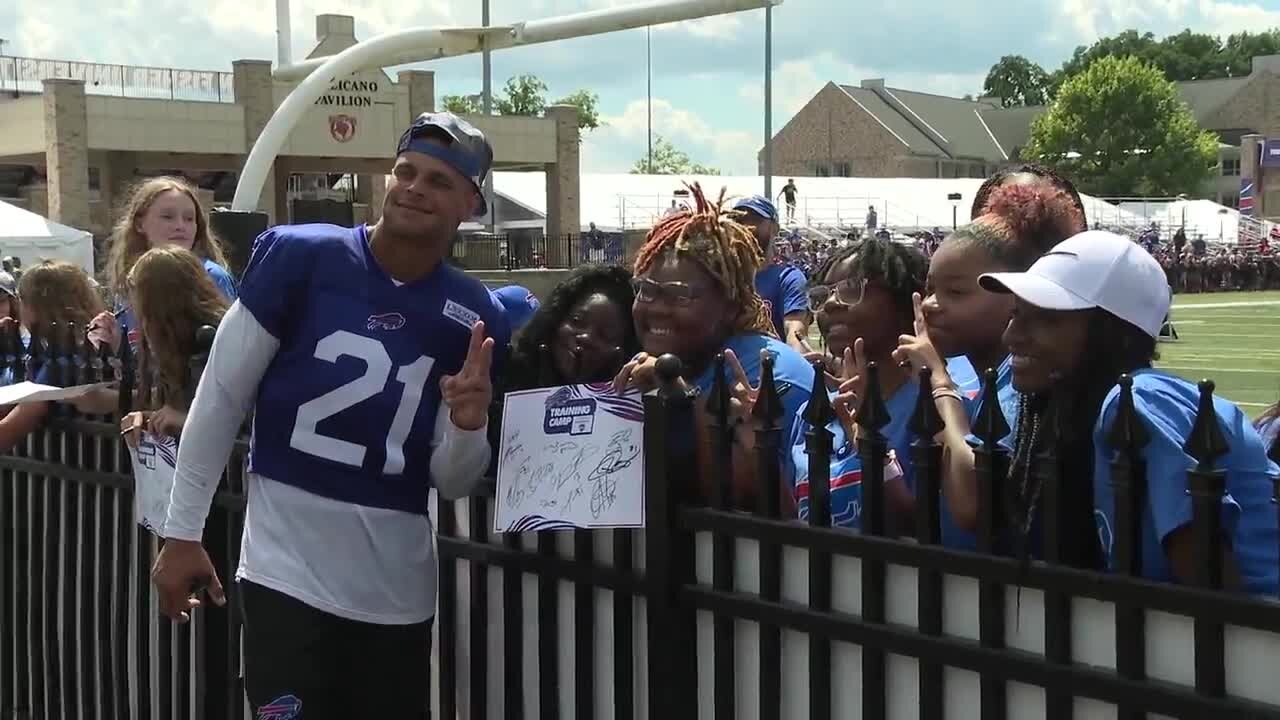 Buffalo Bills and girl's flag football community come together for special opportunity