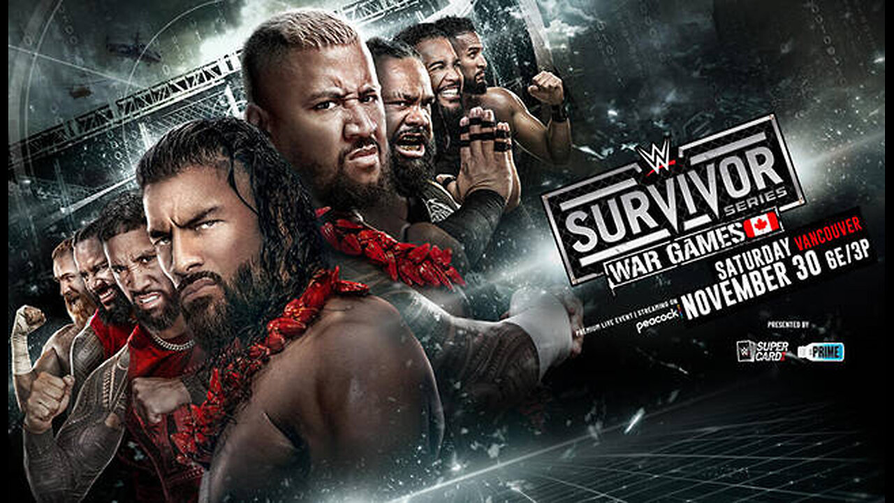 The Bloodline Civil WarGames WWE Survivor Series WarGames
