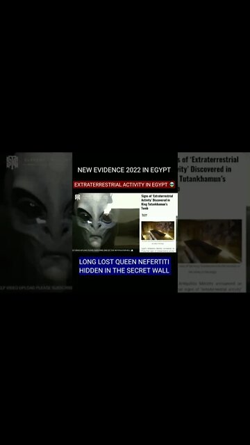 2022 Egypt New Evidence of Extraterrestrial Activity insides kings tut Tomb