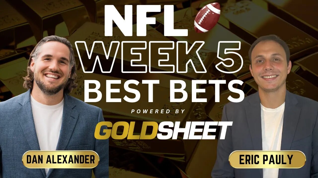 GoldSheet TV NFL Week 5 Predictions and Betting Picks | Ravens vs Steelers | Chiefs vs Vikings