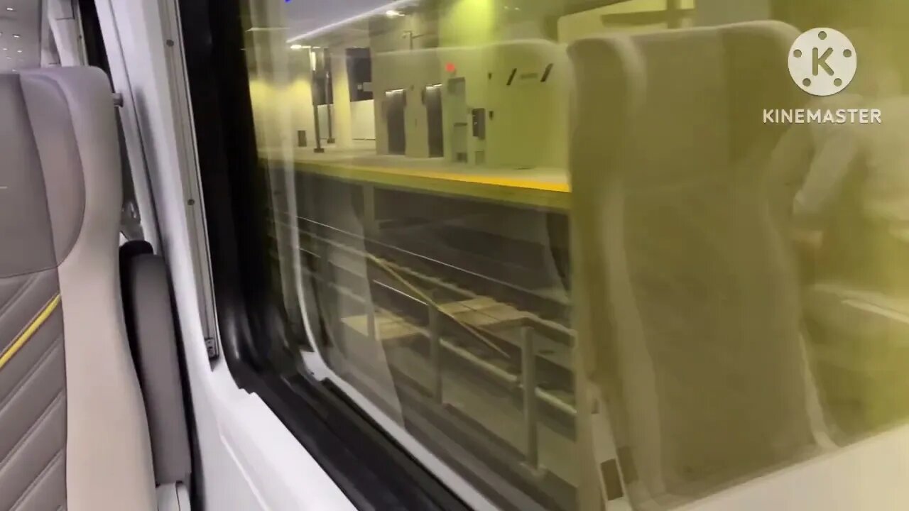 Going from plane to train